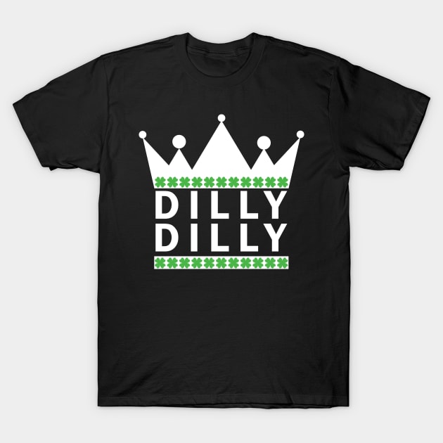 St. Patrick's Day Dilly Dilly Beer Medieval T-Shirt T-Shirt by CMDesign